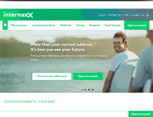 Tablet Screenshot of internaxx.com